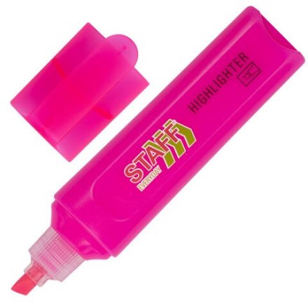 Набор текстовыделителей 6 НЕОНОВЫХ ЦВЕТОВ, STAFF "EVERYDAY HL-720", линия 1-5 мм, скошенный наконечник, 152556