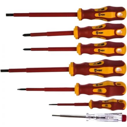 Набор отверток диэлектрических Профи НИО-08 (КВТ), 78619