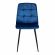 Стул CHILLY (mod. JSC-220) Велюр/металл , 44,5х52,5х88 см, Blue (синий) HLR64 / черный