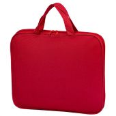 Папка на молнии с ручками STAFF EVERYDAY, А4, полиэстер, красная, 270730 Папка на молнии с ручками STAFF EVERYDAY, А4, полиэстер, красная, 270730