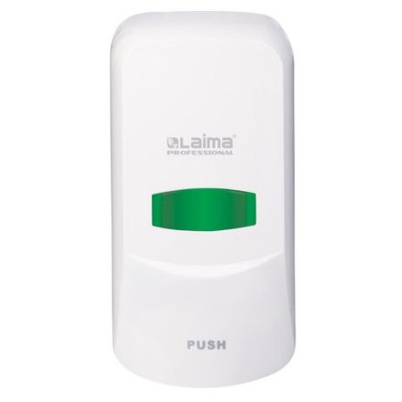 Дозатор для жидкого мыла LAIMA PROFESSIONAL CLASSIC, НАЛИВНОЙ, 0,6 л, белый, ABS-пластик, 601423 Дозатор для жидкого мыла LAIMA PROFESSIONAL CLASSIC, НАЛИВНОЙ, 0,6 л, белый, ABS-пластик, 601423