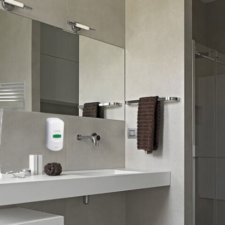 Дозатор для жидкого мыла LAIMA PROFESSIONAL CLASSIC, НАЛИВНОЙ, 0,6 л, белый, ABS-пластик, 601423 Дозатор для жидкого мыла LAIMA PROFESSIONAL CLASSIC, НАЛИВНОЙ, 0,6 л, белый, ABS-пластик, 601423