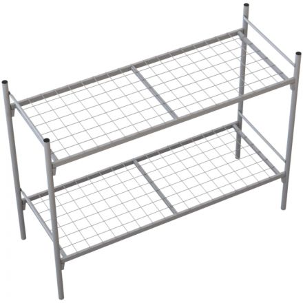 Кровать MEG_двухъярусная МСК158К 190x80, цвет серый