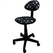 Кресло КО_Echair КР01.00.09Л КР09ЛПП-ПС-02 тк Космонавт, газлифт, пластик