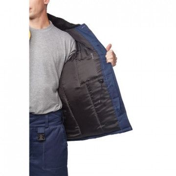 Брюки рабочие зимние з32-БР син смес 60-62/170-176 арт.Валькирия