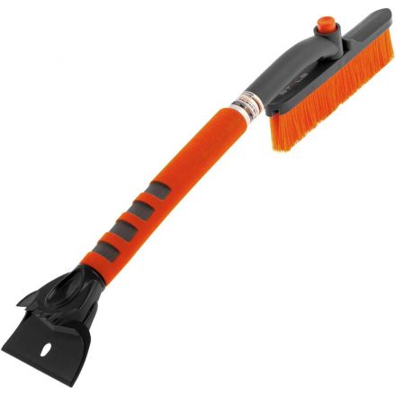 Щетка для снега со скребком, поворотная голова Stels 51см 55305