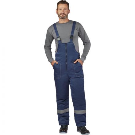 Полукомбинезон рабочий зимний з32-ПК син смесовая (р.44-46) 182-188