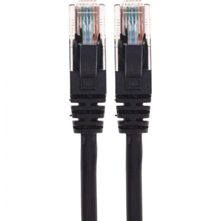 Патч-корд REXANT (02-0102-105) U/UTP, CAT 5e, 26AWG, LSZH, черный, 1,5м