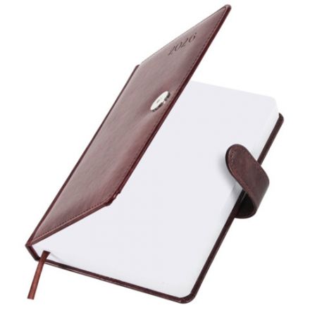 Ежедневник датированный 2026 А5 138x213 мм, BRAUBERG "Legend", под кожу, застежка, коричневый, 117071