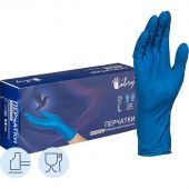 Перчатки однораз. латекс.Libry,н/с,н/о,High Risk(арт.KHR003),(L)25пар/уп,ПС