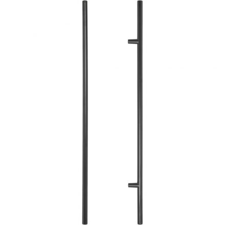 Ручка УЗК_скоба меб.StahlBuro A8925-320 (16646) BL матовый черный 2шт/уп