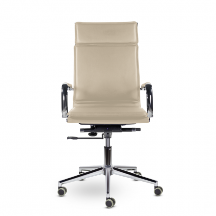 Кресло СН-301 Кайман Комфорт В хром Ср S-0428 (бежевый) Кресло СН-301 Кайман Комфорт В хром Ср S-0428 (бежевый)