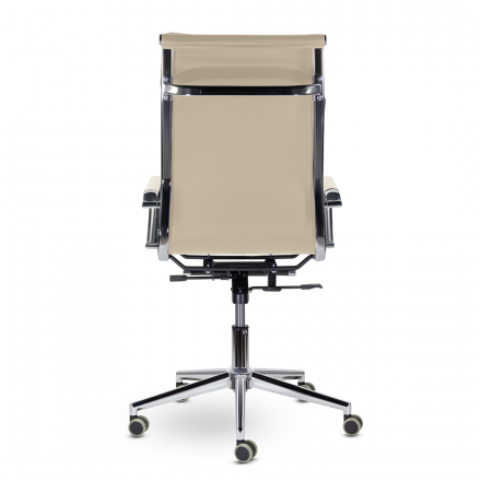 Кресло СН-301 Кайман Комфорт В хром Ср S-0428 (бежевый) Кресло СН-301 Кайман Комфорт В хром Ср S-0428 (бежевый)