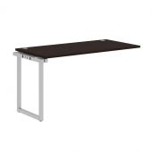 Стол промежуточный XIQST 1470 Легно темный/Алюминий 1400х700х750