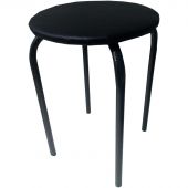 Табурет STRONG (антик серебро-черный) 70969