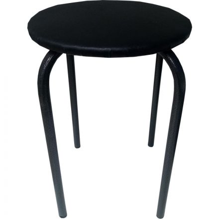 Табурет STRONG (антик серебро-черный) 70969