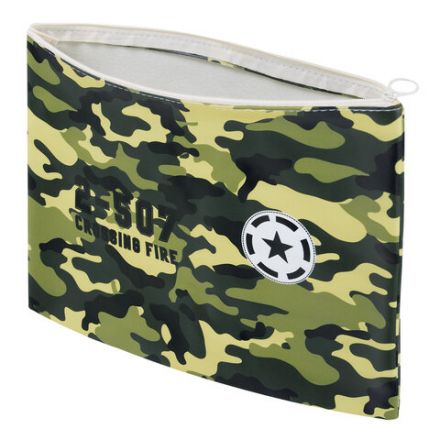 Папка для тетрадей ПИФАГОР А4, 1 отделение, ПВХ, на молнии, ассорти "Camouflage", 32x23 см, 273830