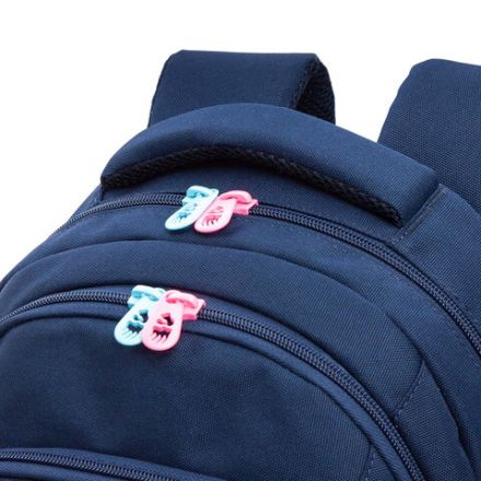 Рюкзак GRIZZLY школьный, анатомическая спинка, 3 отделения, для девочек, "COOL 2DAY", 40х27х20 см, RG-561-1/3