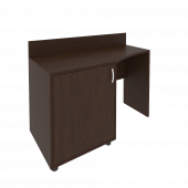 Light Стол (узкий) с тумбой и бортиком С-СТУ-120 (L) Венге 1200*550/400*750 Light Стол (узкий) с тумбой и бортиком С-СТУ-120 (L) Венге 1200*550/400*750