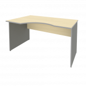 Riva Стол криволинейный левый А.СА-2 (L) Клён металлик 1400*900*750