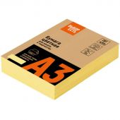 Бумага цветная ProMEGA jet (А3,80г, желтый интенсив) 500л/уп