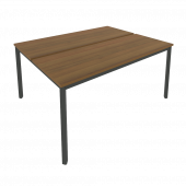 Slim Рабочая станция на металлокаркасе С.СП-6.2 Орех/Антрацит металл 1580*1235*750