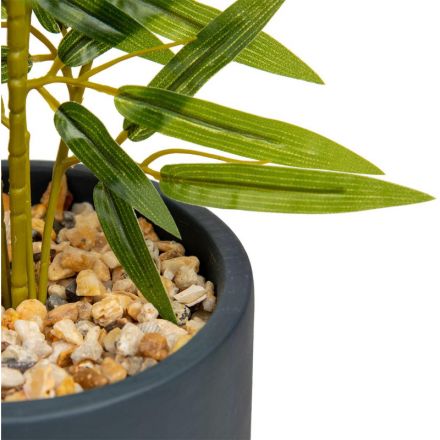 Цветок искусственный Папоротник в керамическом горшке, Д110 Ш110 В930,Mia6