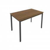 Slim Стол письменный на металлокаркасе С.СП-4 Орех/Антрацит металл 1180*720*750 Slim Стол письменный на металлокаркасе С.СП-4 Орех/Антрацит металл 1180*720*750