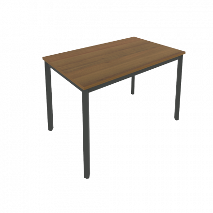 Slim Стол письменный на металлокаркасе С.СП-4 Орех/Антрацит металл 1180*720*750 Slim Стол письменный на металлокаркасе С.СП-4 Орех/Антрацит металл 1180*720*750