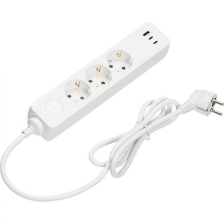 Сетевой фильтр BigTech CD3-1,4WU (3р/1,4м/USB-C/USB-A/16А/3680Вт белый) Сетевой фильтр BigTech CD3-1,4WU (3р/1,4м/USB-C/USB-A/16А/3680Вт белый)