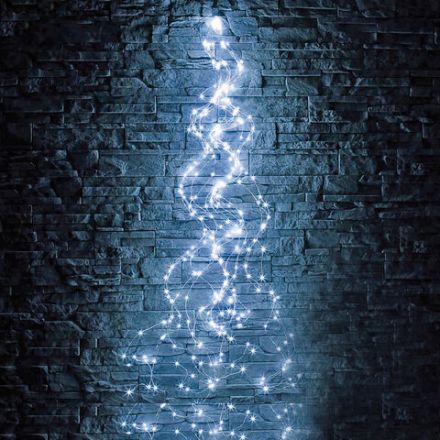 Электрогирлянда-конский хвост комнатная, 2 м, 200 LED, холодный белый, 220 V, ЗОЛОТАЯ СКАЗКА, 591366