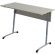 Парта МЕТ_ Стол ученический Гармония 2-местный 3-7г.р. серый/серый