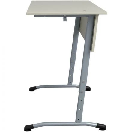 Парта МЕТ_ Стол ученический Гармония 2-местный 3-7г.р. серый/серый