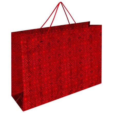 Пакет подарочный (1 шт.) 62x17x42 см, "BIG SIZE", голография, ассорти 3 цвета, ЗОЛОТАЯ СКАЗКА, 609731