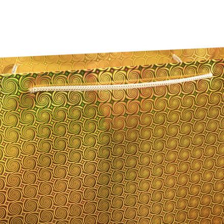 Пакет подарочный (1 шт.) 62x17x42 см, "BIG SIZE", голография, ассорти 3 цвета, ЗОЛОТАЯ СКАЗКА, 609731