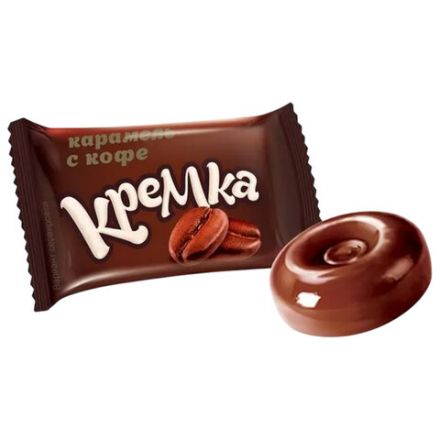 Карамель леденцовая КРЕМКА со вкусом кофе, 500 г, КНК596 Карамель леденцовая КРЕМКА со вкусом кофе, 500 г, КНК596
