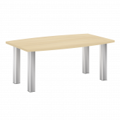 Yalta Стол переговорный M-LT.SP-3 Акация/Нерж. сталь 1800*1100*750 Yalta Стол переговорный M-LT.SP-3 Акация/Нерж. сталь 1800*1100*750