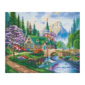 Алмазная мозаика ТРИ СОВЫ "Церковь в горах", 40*50см, холст, картонная коробка с пластиковой ручкой Алмазная мозаика ТРИ СОВЫ "Церковь в горах", 40*50см, холст, картонная коробка с пластиковой ручкой
