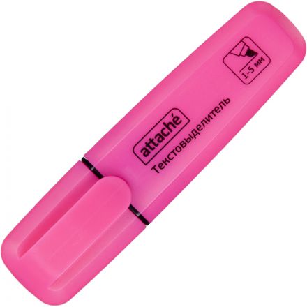 Маркер текстовыделитель Attache Palette 1-5мм розовый HL6010 Маркер текстовыделитель Attache Palette 1-5мм розовый HL6010