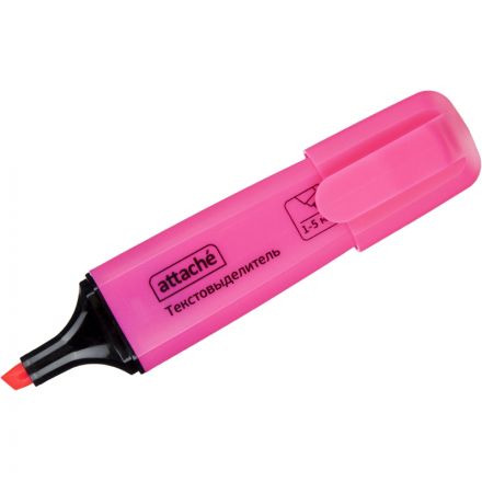 Маркер текстовыделитель Attache Palette 1-5мм розовый HL6010 Маркер текстовыделитель Attache Palette 1-5мм розовый HL6010
