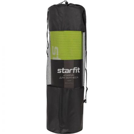 Коврик для йоги  STARFIT FM-301 NBR, 1,0 см, 183x61см,лаймовый, ЦБ-00002281