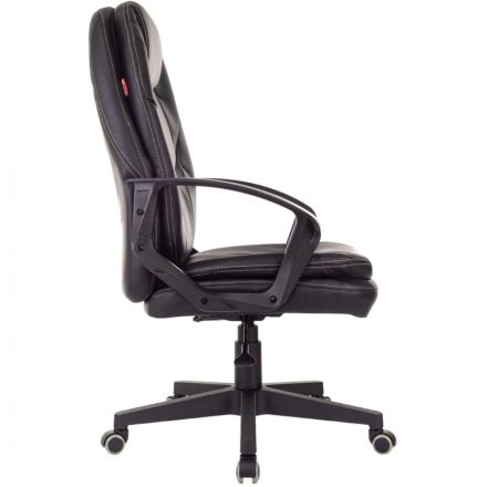 Кресло VB_EChair 668LT PU черный эко.кожа крестов. пластик Кресло VB_EChair 668LT PU черный эко.кожа крестов. пластик