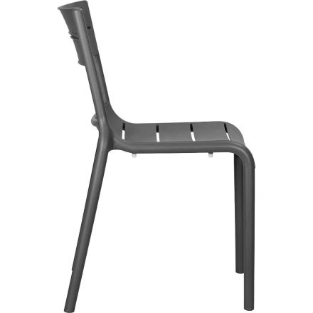 Стул LO_обеденный DOBRIN TIM LMZL-PP902_P_GR-04 темно-серый