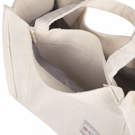 Сумка шоппер HEIKKI MINI (ХЕЙКИ), вельвет, 25х20 см, бежевый, 272440 Сумка шоппер HEIKKI MINI (ХЕЙКИ), вельвет, 25х20 см, бежевый, 272440