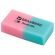 Набор ластиков BRAUBERG "Pastel Mix", 6 шт., цвета ассорти, 44х21х10 мм, экологичный ПВХ, 229597