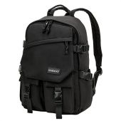 Рюкзак HEIKKI FUSION (ХЕЙКИ) универсальный, отделение для ноутбука, карман-антивор, черный, 43х30х14 см, 272577 Рюкзак HEIKKI FUSION (ХЕЙКИ) универсальный, отделение для ноутбука, карман-антивор, черный, 43х30х14 см, 272577