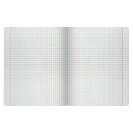 Тетрадь А5 48 л. АЛЬТ скоба, клетка, глянцевый лак, "Природа" (5 видов), 7-48-028