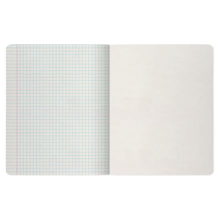 Тетрадь А5 48 л. АЛЬТ скоба, клетка, глянцевый лак, "Природа" (5 видов), 7-48-028