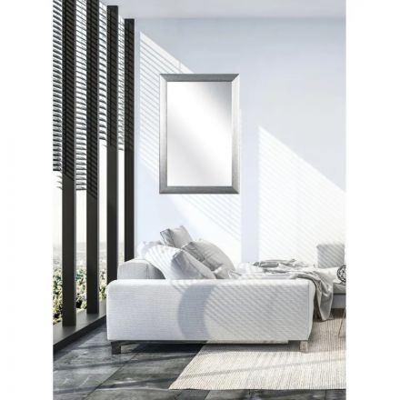 Зеркало МГЛ_настенное Комус Мебель НБ71 (400x600) багет ПЛС металлик