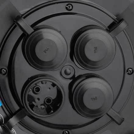 Удлинитель Topfort пласт. КГ 3x2,5 кв.мм 20м 16А 4 гнезда с/з.,с/загл.,IP44